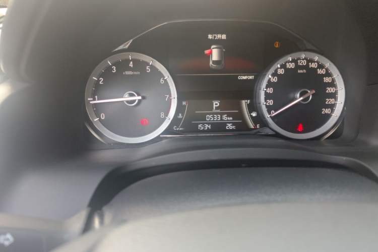 Used Honda UR-V 2017 370TURBO 2WD Prestige Edition China V Odometer Close Up