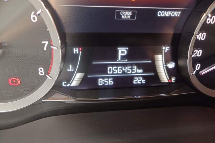 Used Honda UR-V 2017 370TURBO 2WD Prestige Edition China V Odometer Close Up