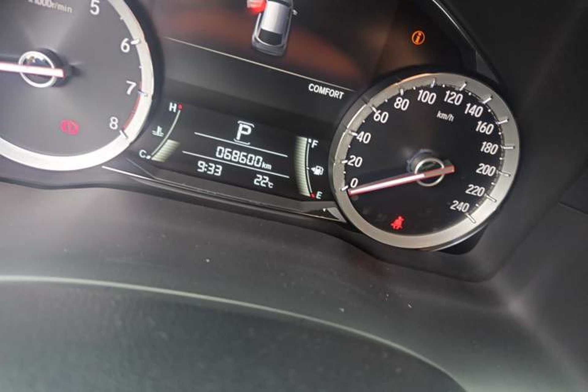 Used Honda UR-V 2017 370TURBO 2WD Prestige Edition China V Odometer Close Up