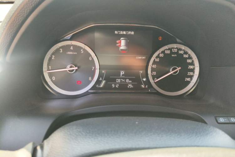 Used Honda UR-V 2017 370TURBO Four-Wheel Drive Prestige Edition China V Odometer Close Up