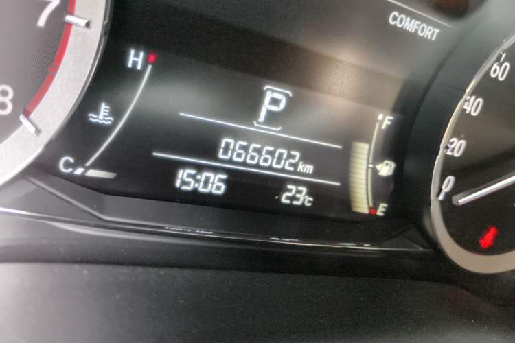 Used Honda UR-V 2017 370TURBO Four-Wheel Drive Prestige Edition China V Odometer Close Up