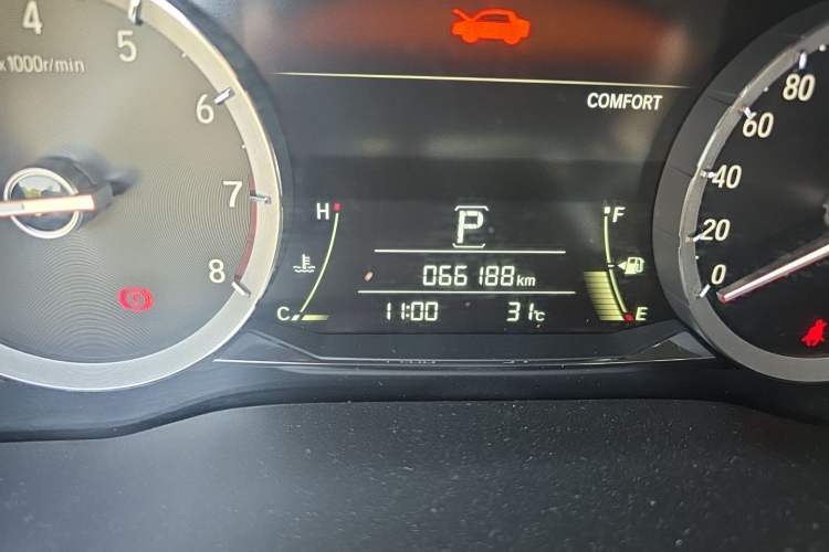 Used Honda UR-V 2017 370TURBO 2WD Prestige Edition China V Odometer Close Up