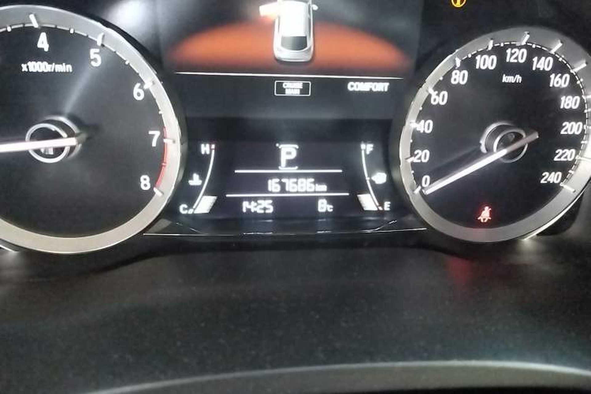 Used Honda UR-V 2017 370TURBO Four-Wheel Drive Prestige Edition China V Odometer Close Up