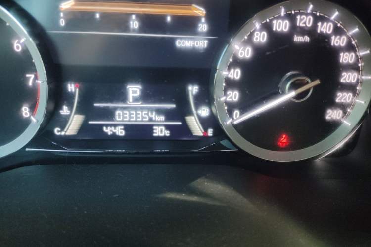 Used Honda UR-V 2017 370TURBO Four-Wheel Drive Prestige Edition China V Odometer Close Up
