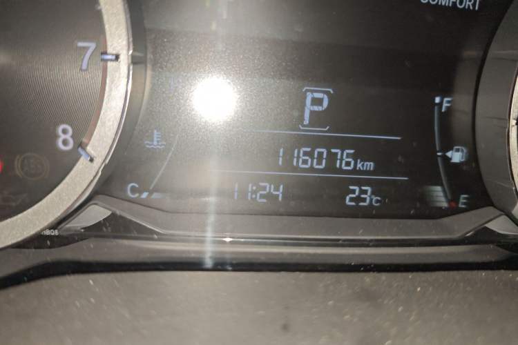 Used Honda UR-V 2017 370TURBO Four-Wheel Drive Prestige Edition China V Odometer Close Up