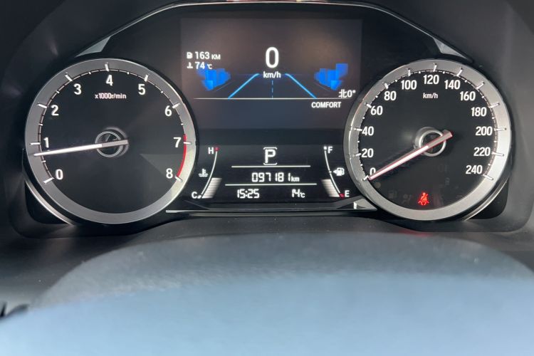 Used Honda UR-V 2017 370TURBO Four-Wheel Drive Prestige Edition China V Odometer Close Up