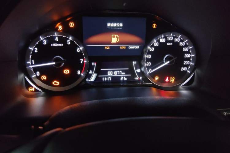 Used Honda UR-V 2017 370TURBO Four-Wheel Drive Prestige Edition China V Odometer Close Up