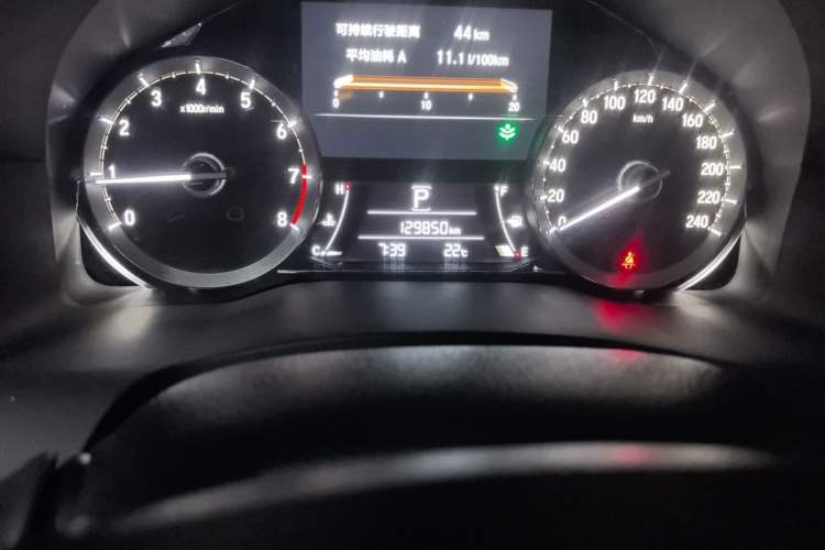 Used Honda UR-V 2017 370TURBO Four-Wheel Drive Prestige Edition China V Odometer Close Up