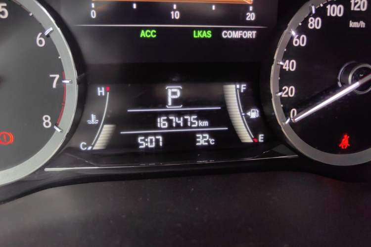 Used Honda UR-V 2017 370TURBO Four-Wheel Drive Prestige Edition China V Odometer Close Up