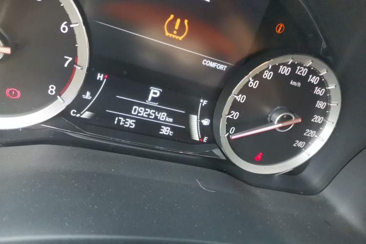 Used Honda UR-V 2017 370TURBO Four-Wheel Drive Prestige Edition China V Odometer Close Up