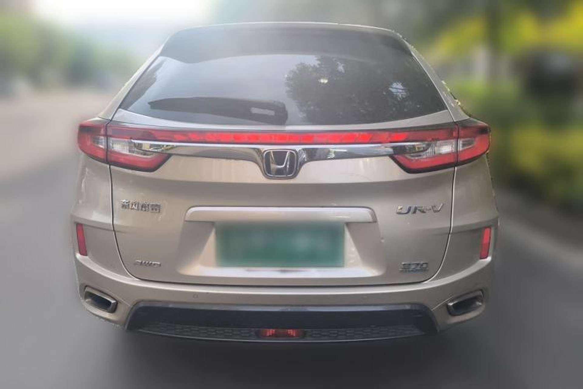 Used Honda UR-V 2017 370TURBO Four-Wheel Drive Prestige Edition China V Rear