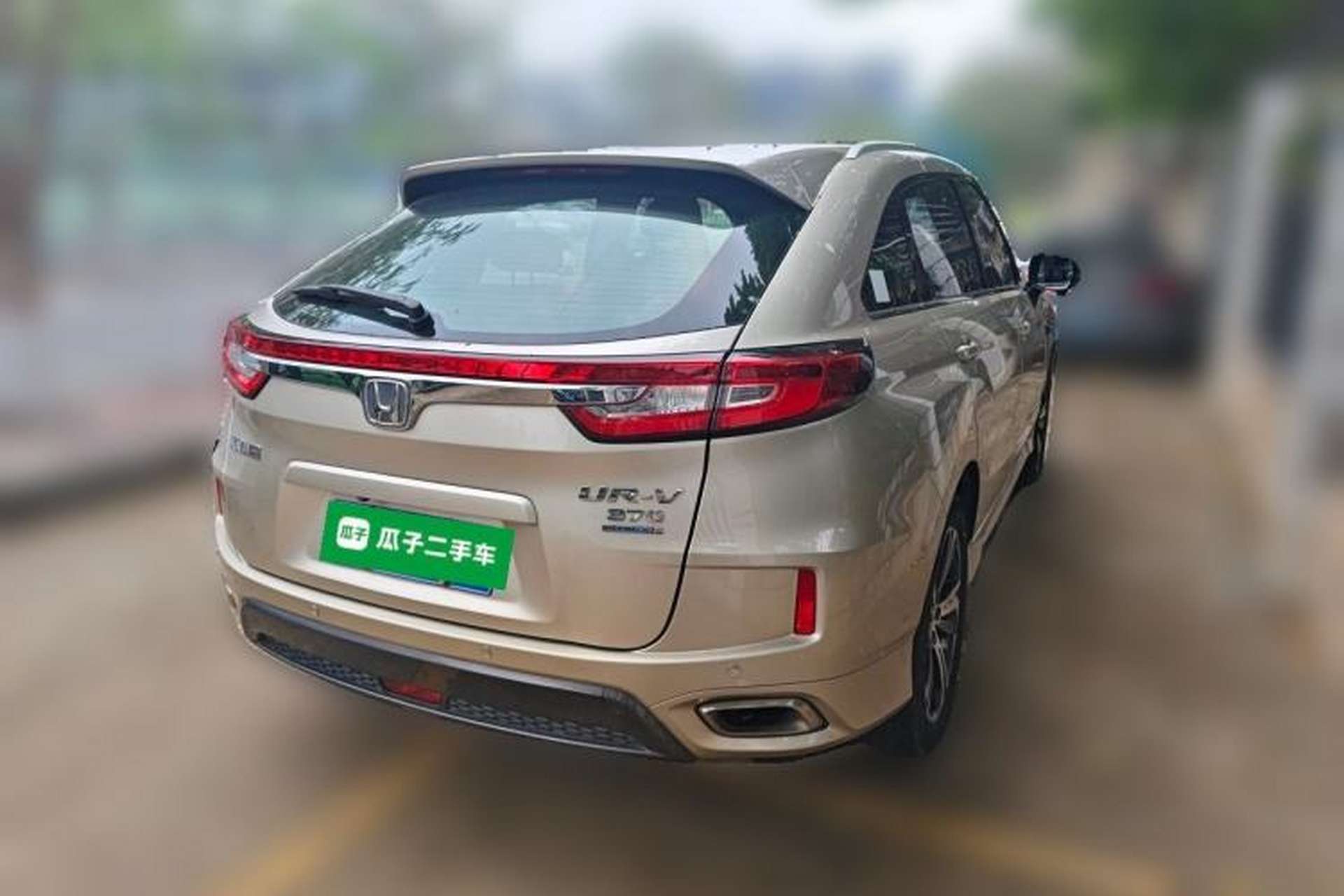 Used Honda UR-V 2017 370TURBO 2WD Prestige Edition China V Rear Right 45 Deg