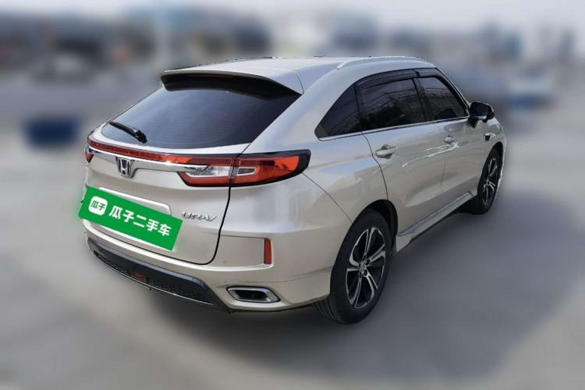 Used Honda UR-V 2017 370TURBO Four-Wheel Drive Prestige Edition China V Rear Right 45 Deg