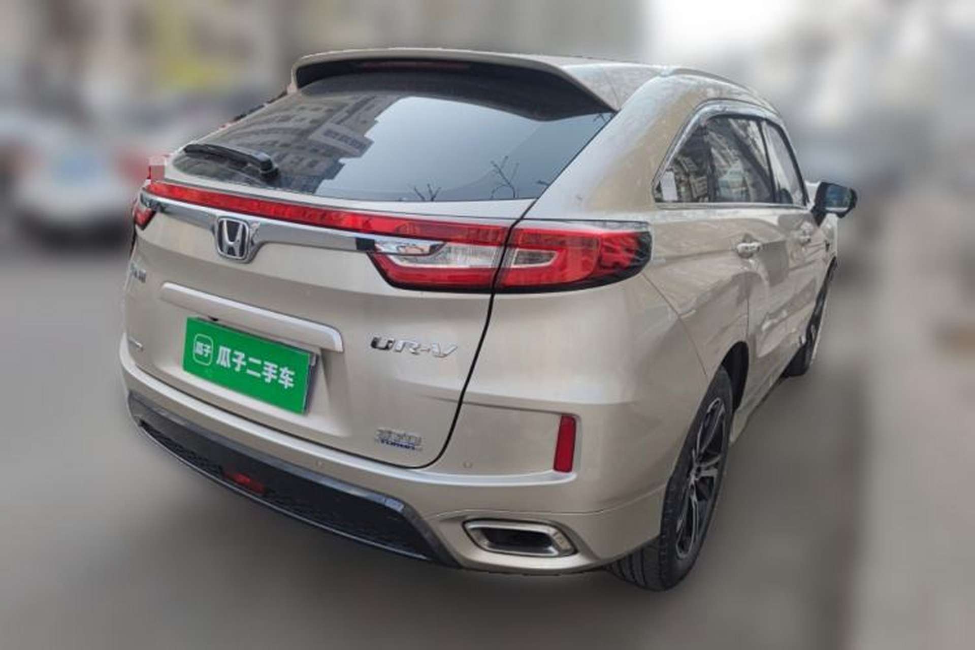 Used Honda UR-V 2017 370TURBO Four-Wheel Drive Prestige Edition China V Rear Right 45 Deg