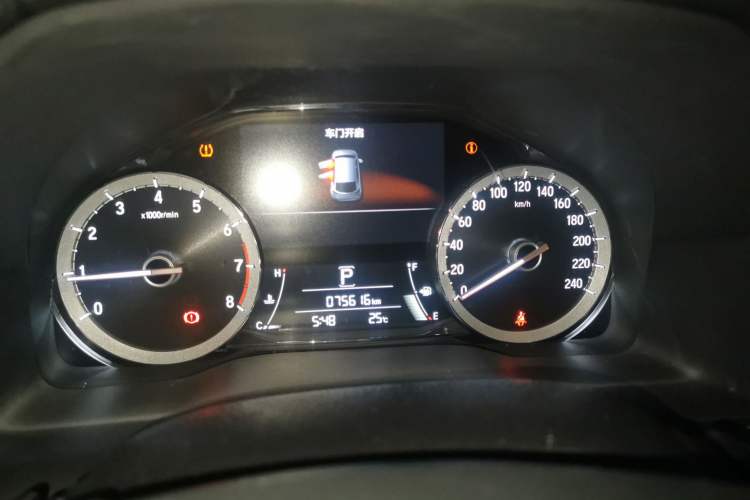 Used Honda UR-V 2017 240TURBO Two-Wheel Drive Classic Edition China V Instrument Cluster