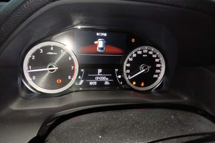 Used Honda UR-V 2017 240TURBO Two-Wheel Drive Classic Edition China V Instrument Cluster