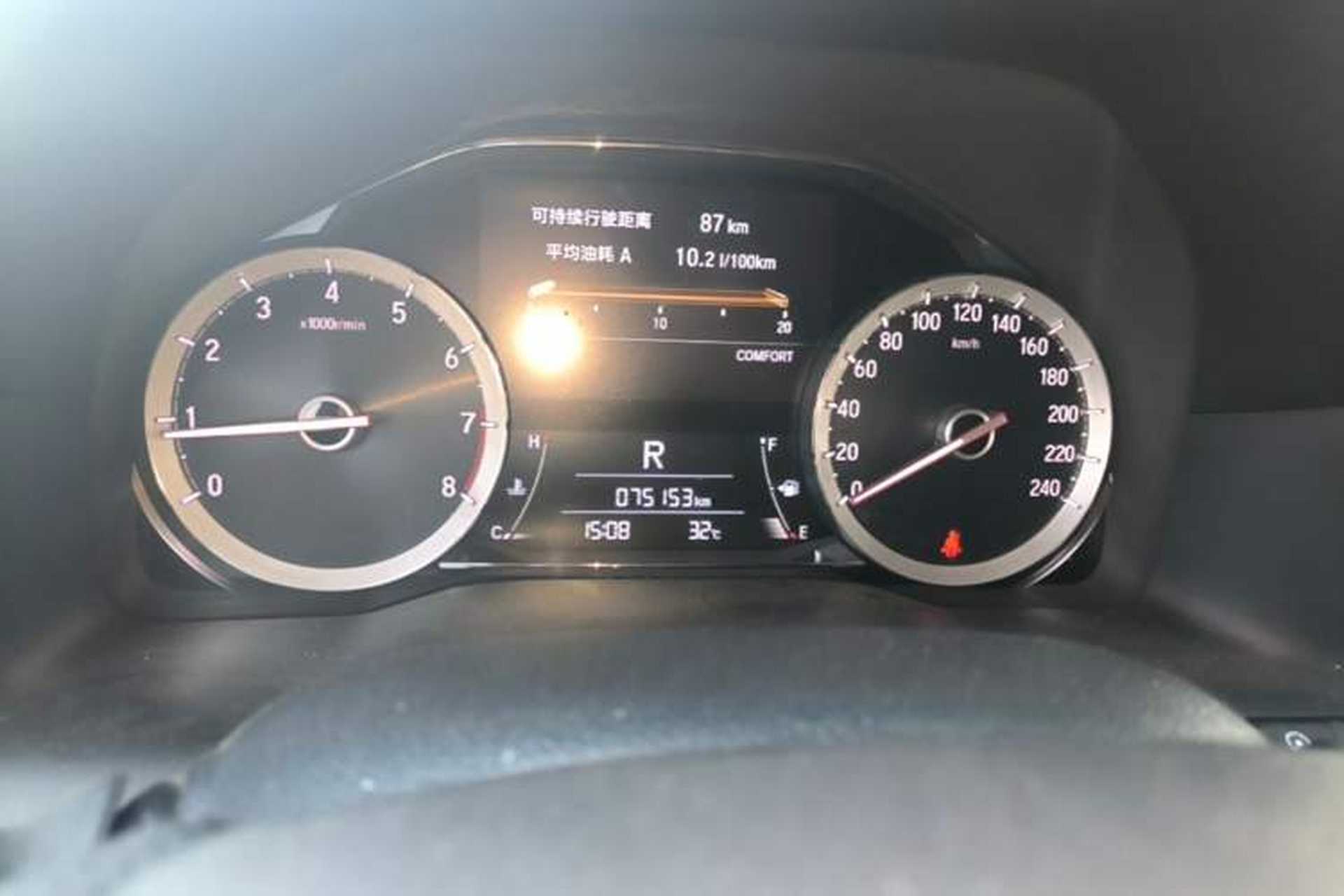 Used Honda UR-V 2017 370TURBO Four-Wheel Drive Prestige Edition China V Instrument Cluster