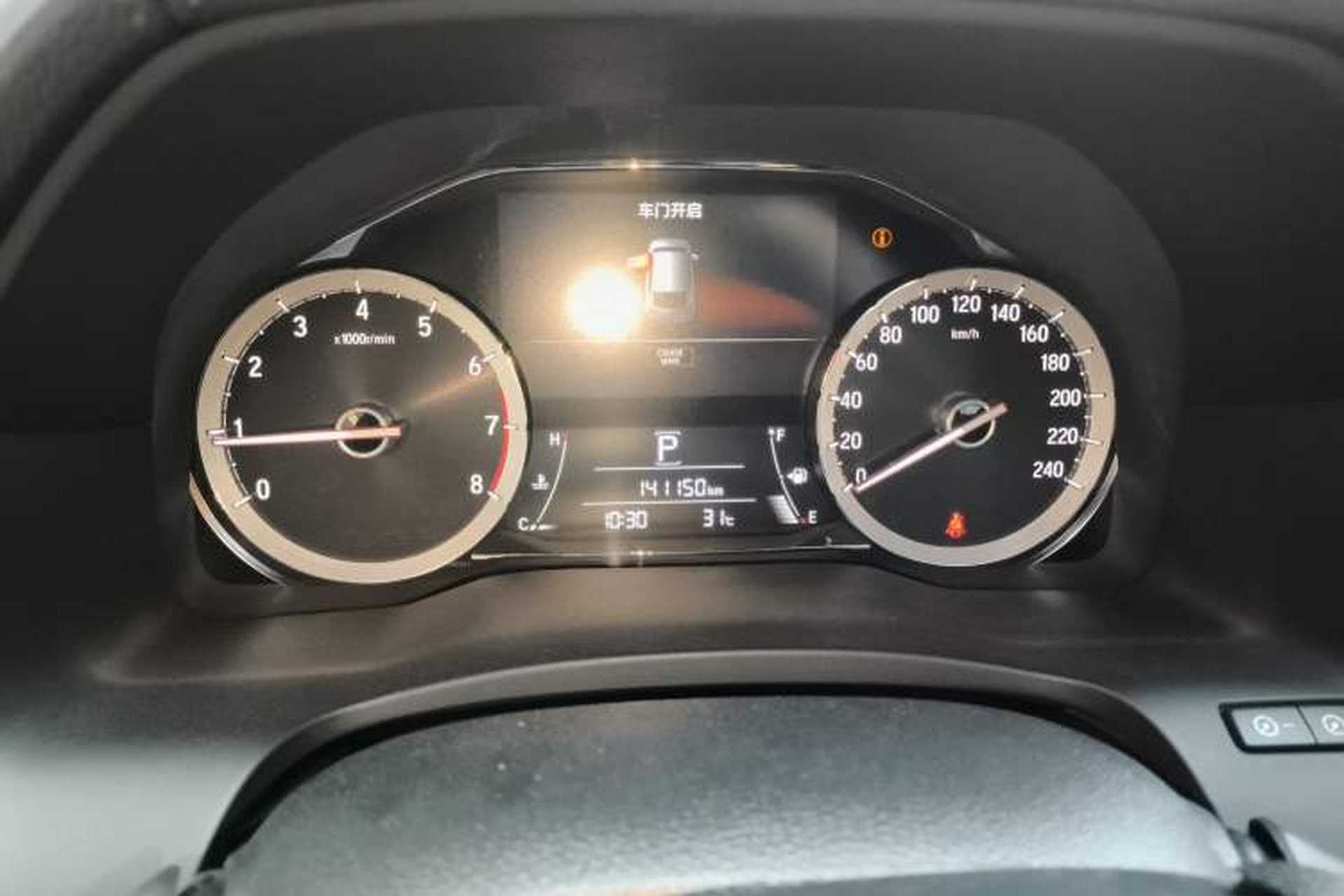 Used Honda UR-V 2017 240TURBO Two-Wheel Drive Luxury Edition China VI Instrument Cluster