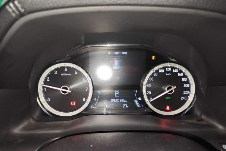 Used Honda UR-V 2017 240TURBO Two-Wheel Drive Luxury Edition China VI Instrument Cluster
