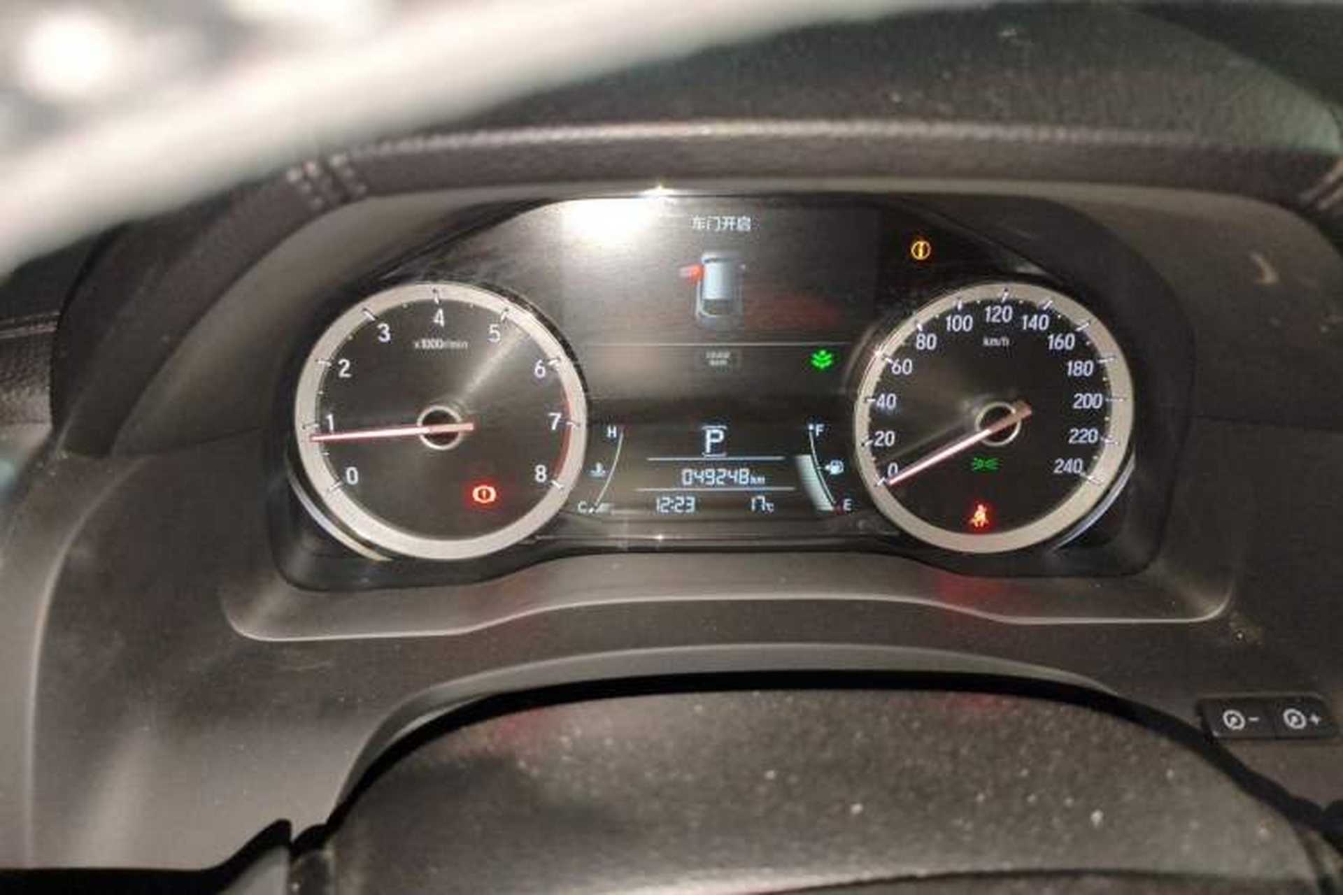 Used Honda UR-V 2017 240TURBO Two-Wheel Drive Luxury Edition China VI Instrument Cluster