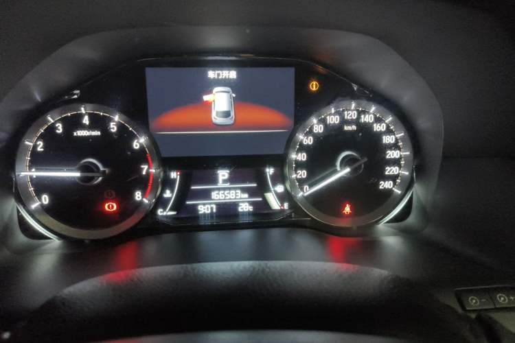 Used Honda UR-V 2017 240TURBO Two-Wheel Drive Luxury Edition China V Instrument Cluster