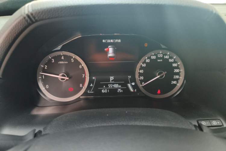 Used Honda UR-V 2017 240TURBO Two-Wheel Drive Luxury Edition China V Instrument Cluster