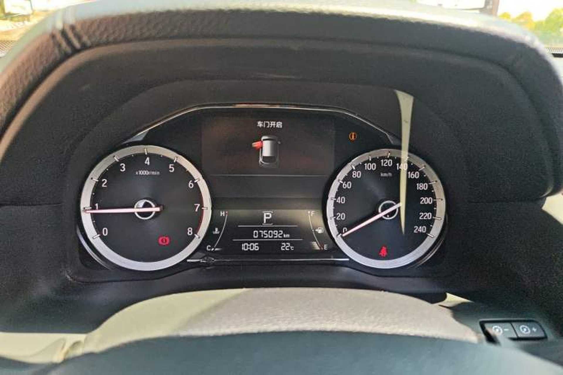 Used Honda UR-V 2017 240TURBO Two-Wheel Drive Classic Edition China V Instrument Cluster