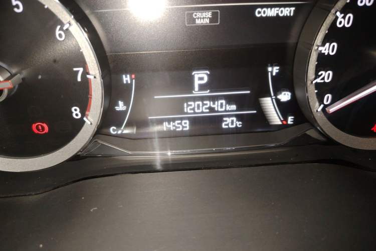 Used Honda UR-V 2017 370TURBO Four-Wheel Drive Prestige Edition China V Odometer Close Up