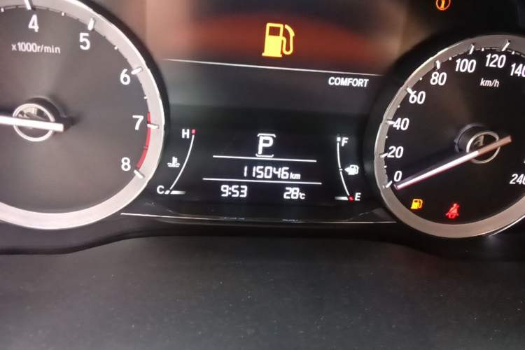 Used Honda UR-V 2017 370TURBO 2WD Prestige Edition China V Odometer Close Up