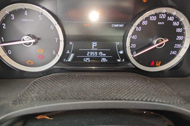 Used Honda UR-V 2017 370TURBO Four-Wheel Drive Prestige Edition China V Odometer Close Up