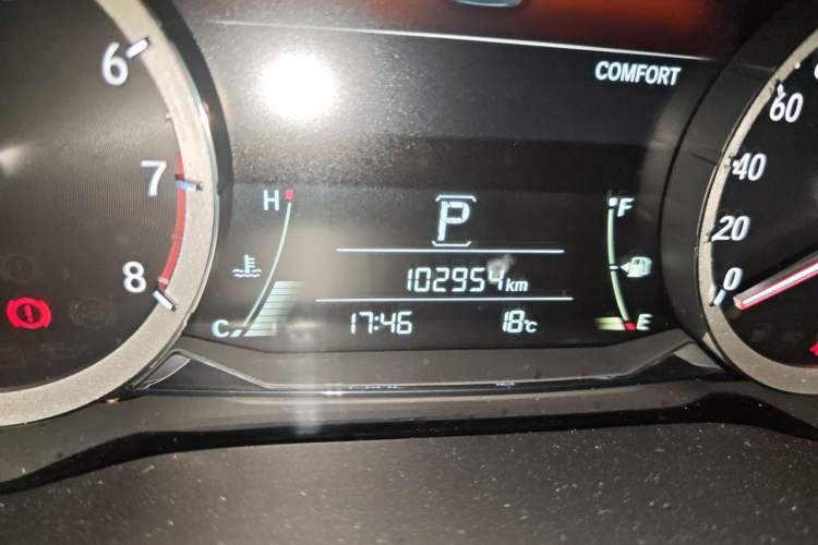 Used Honda UR-V 2017 370TURBO 2WD Prestige Edition China V Odometer Close Up