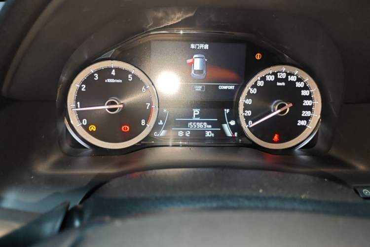 Used Honda UR-V 2017 370TURBO 2WD Prestige Edition China V Odometer Close Up