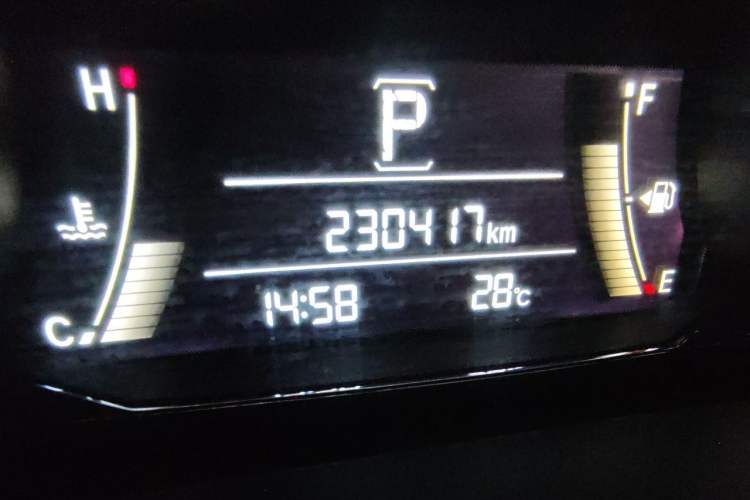 Used Honda UR-V 2017 370TURBO Four-Wheel Drive Prestige Edition China V Odometer Close Up