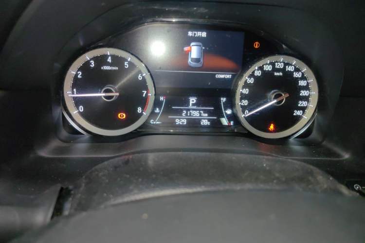 Used Honda UR-V 2017 370TURBO Four-Wheel Drive Prestige Edition China V Odometer Close Up
