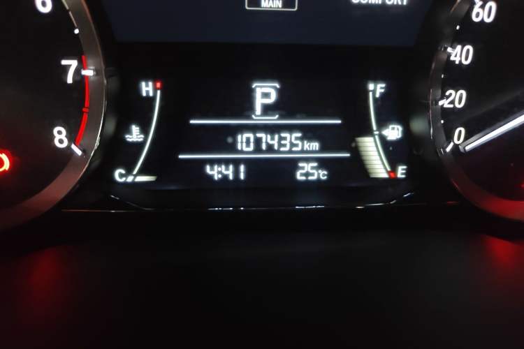 Used Honda UR-V 2017 370TURBO Four-Wheel Drive Prestige Edition China V Odometer Close Up