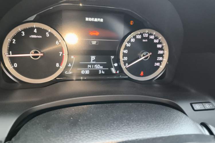 Used Honda UR-V 2017 240TURBO Two-Wheel Drive Luxury Edition China VI Odometer Close Up