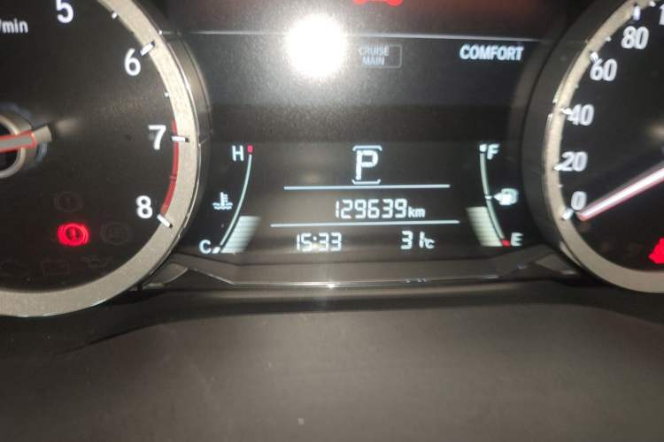 Used Honda UR-V 2017 370TURBO Four-Wheel Drive Prestige Edition China V Odometer Close Up