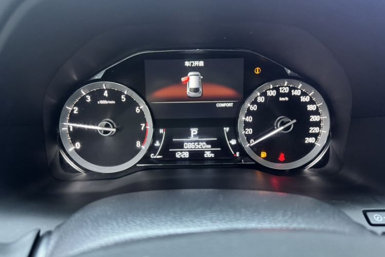 Used Honda UR-V 2017 370TURBO Four-Wheel Drive Prestige Edition China V Odometer Close Up