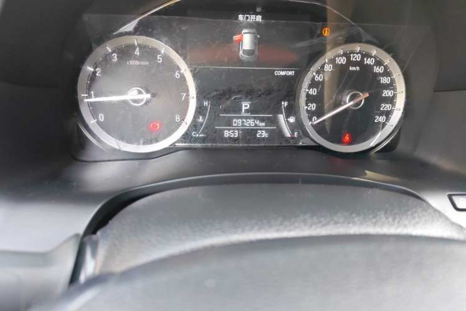 Used Honda UR-V 2017 370TURBO Four-Wheel Drive Prestige Edition China V Odometer Close Up