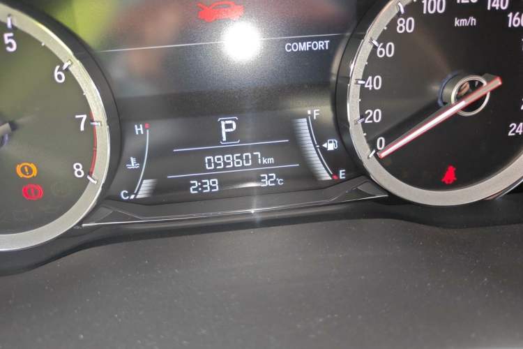 Used Honda UR-V 2017 370TURBO Four-Wheel Drive Prestige Edition China V Odometer Close Up