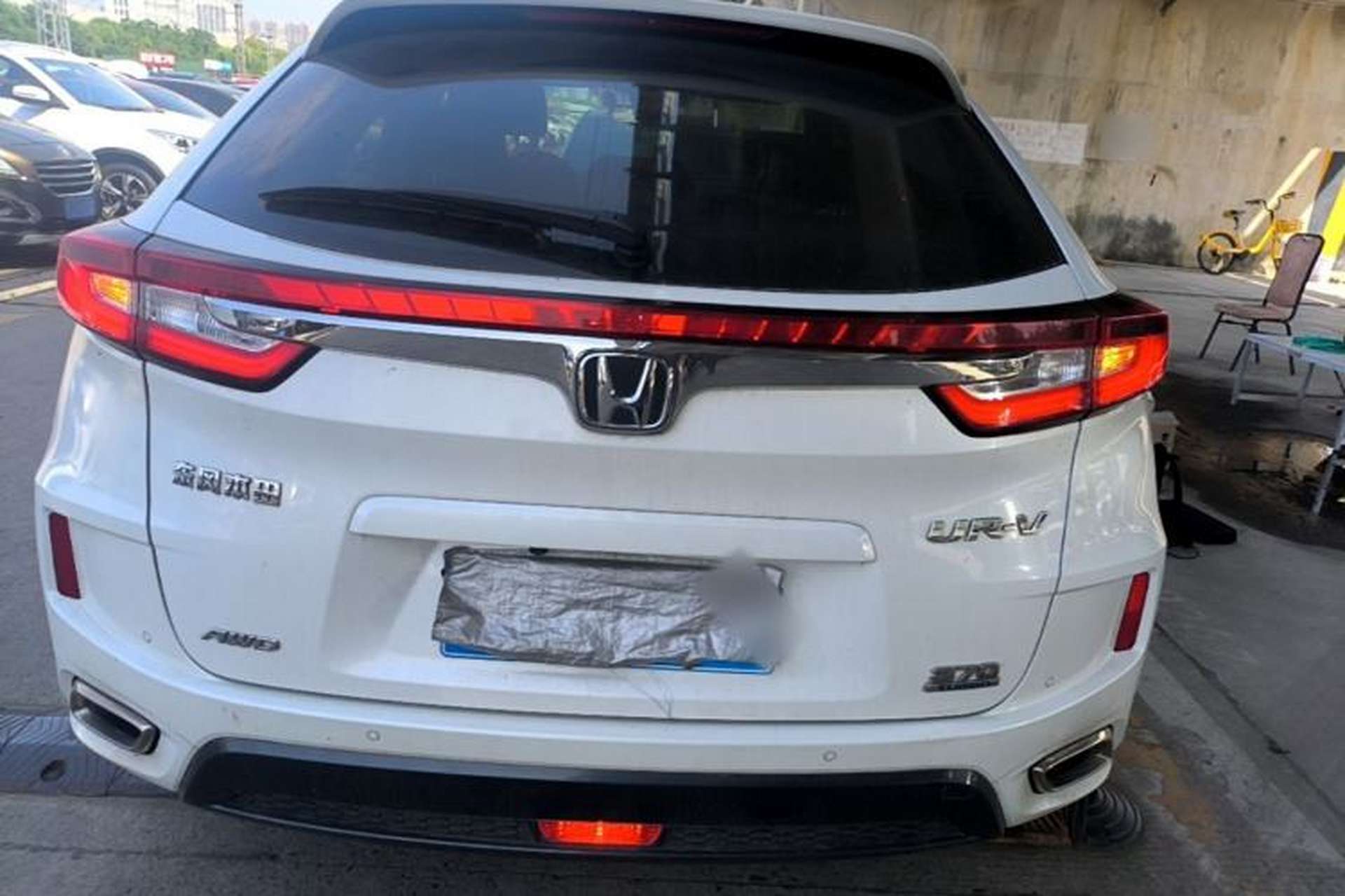 Used Honda UR-V 2017 370TURBO Four-Wheel Drive Prestige Edition China V Rear