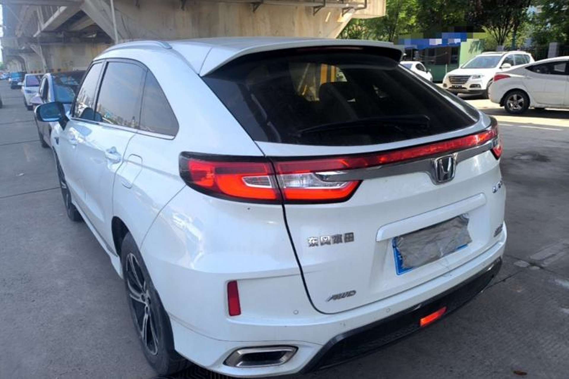 Used Honda UR-V 2017 370TURBO Four-Wheel Drive Prestige Edition China V Rear Left 45 Deg