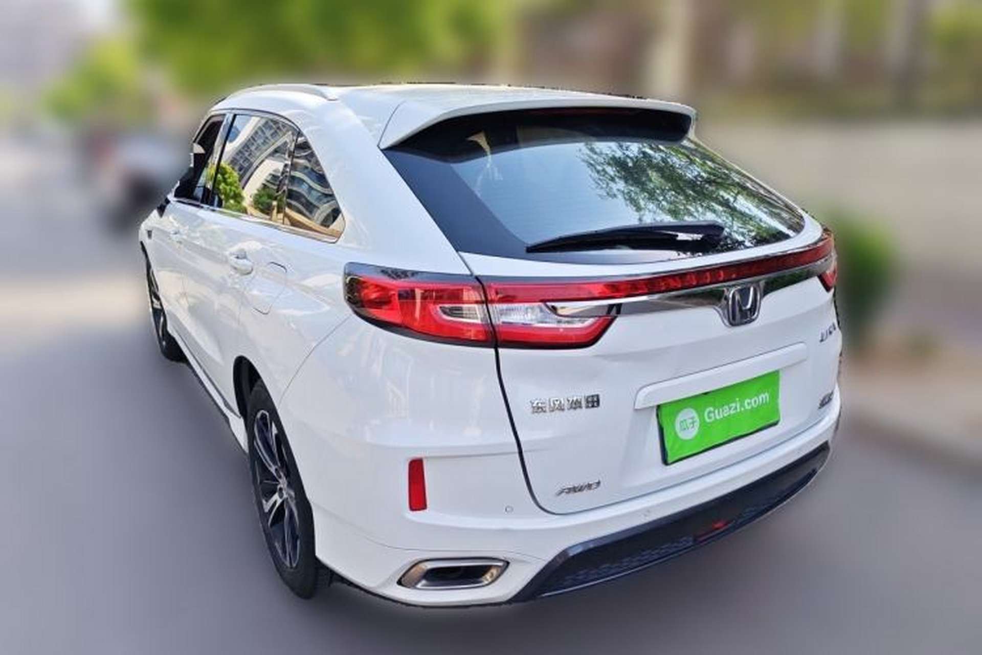 Used Honda UR-V 2017 370TURBO Four-Wheel Drive Prestige Edition China V Rear Left 45 Deg