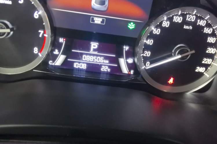 Used Honda UR-V 2017 370TURBO 2WD Prestige Edition China V Odometer Close Up