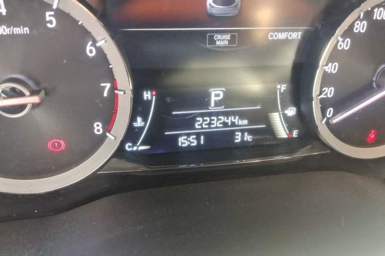 Used Honda UR-V 2017 370TURBO 2WD Prestige Edition China V Odometer Close Up