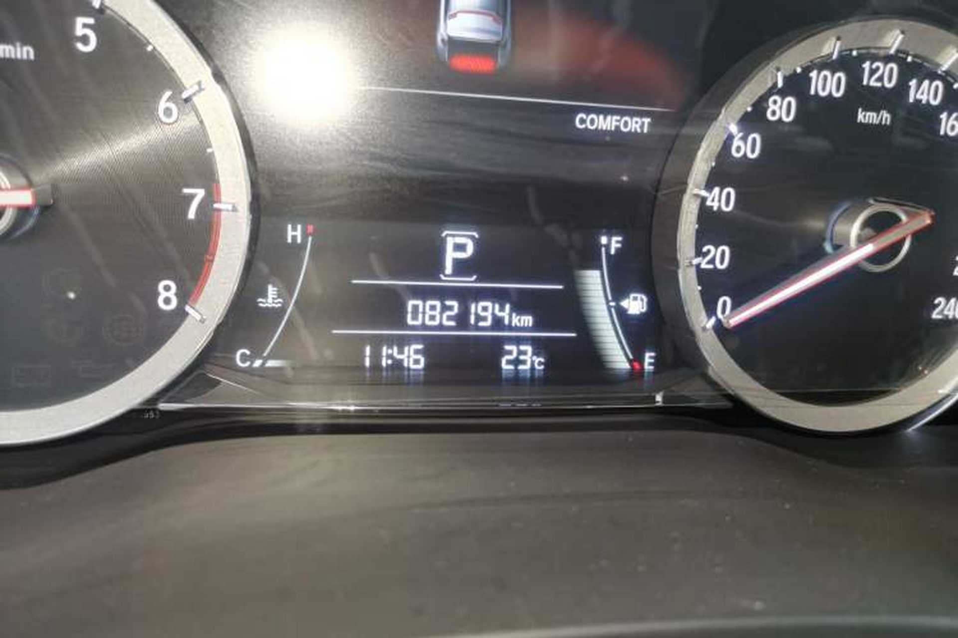 Used Honda UR-V 2017 370TURBO Four-Wheel Drive Prestige Edition China V Odometer Close Up
