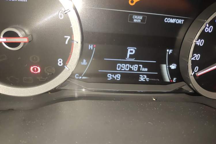 Used Honda UR-V 2017 370TURBO 2WD Prestige Edition China V Odometer Close Up