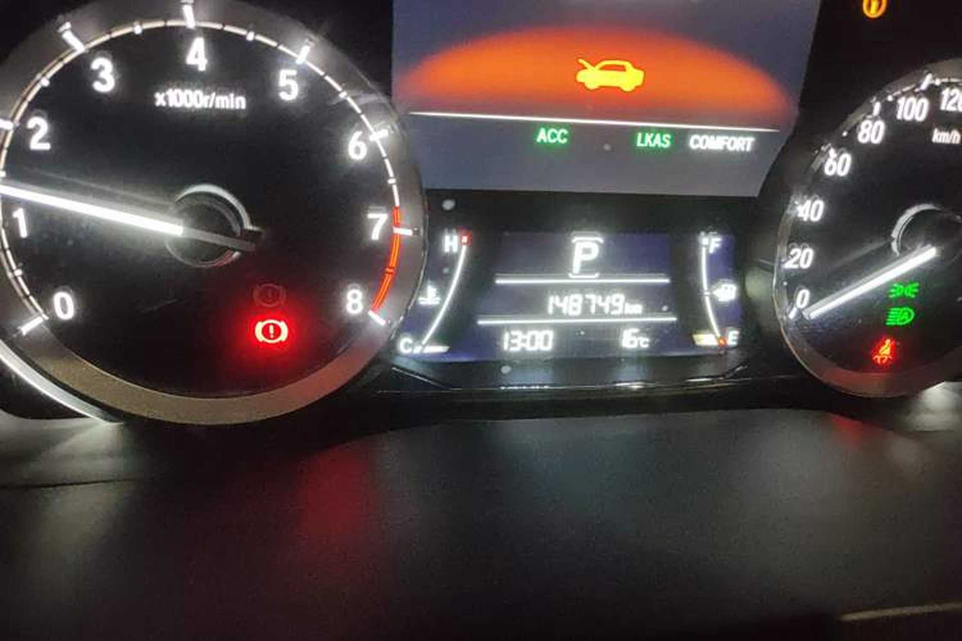 Used Honda UR-V 2017 370TURBO Four-Wheel Drive Prestige Edition China V Odometer Close Up