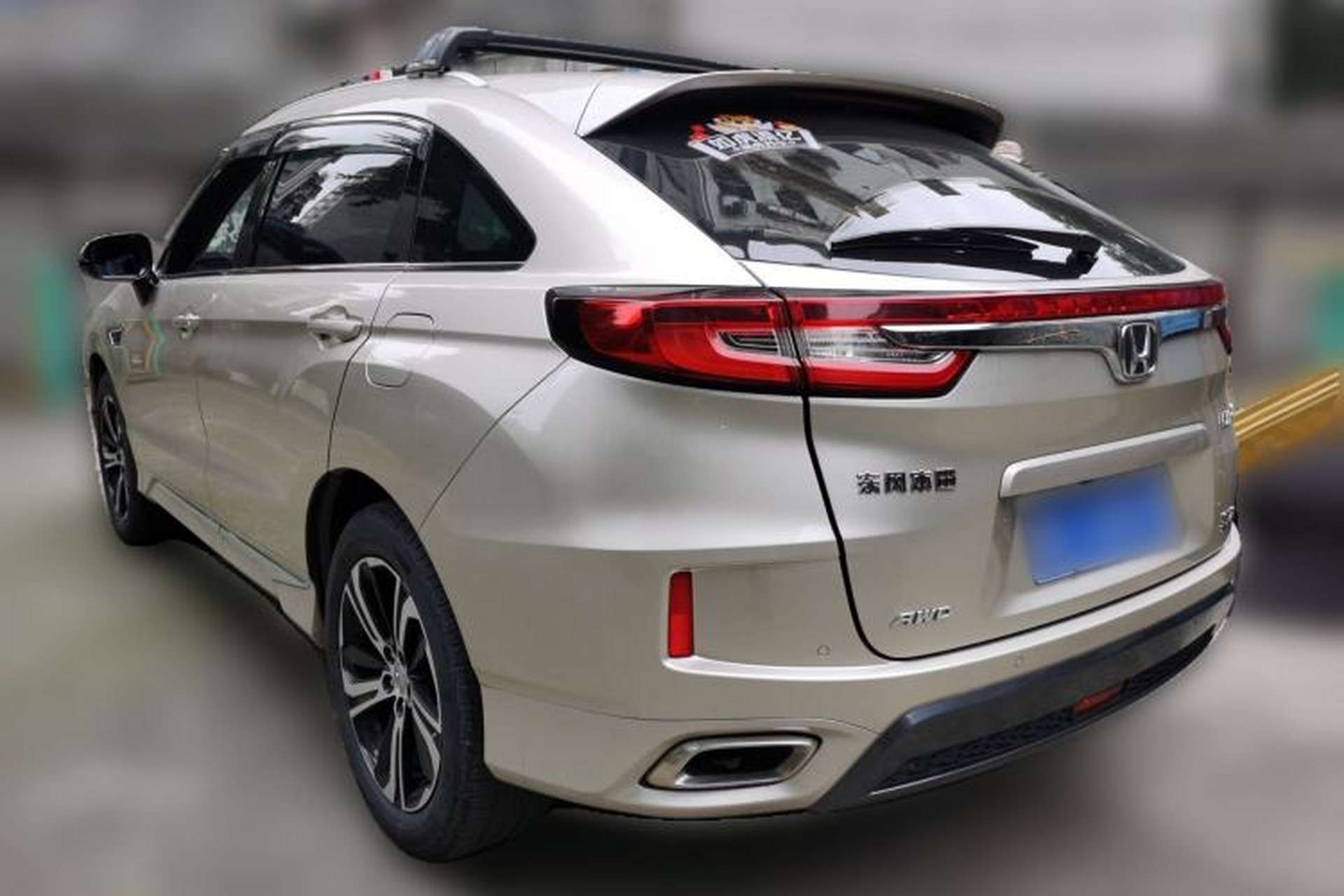 Used Honda UR-V 2017 370TURBO Four-Wheel Drive Prestige Edition China V Rear Left 45 Deg