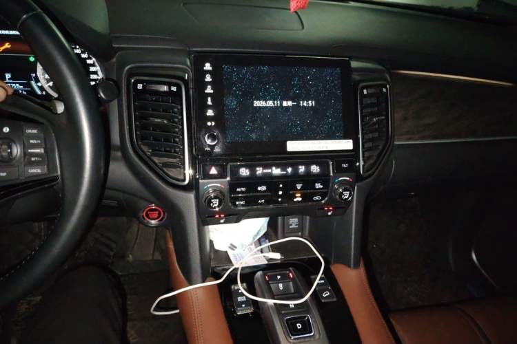 Used Honda UR-V 2020 370TURBO Four-Wheel Drive Prestige Edition Audio And AC Panel